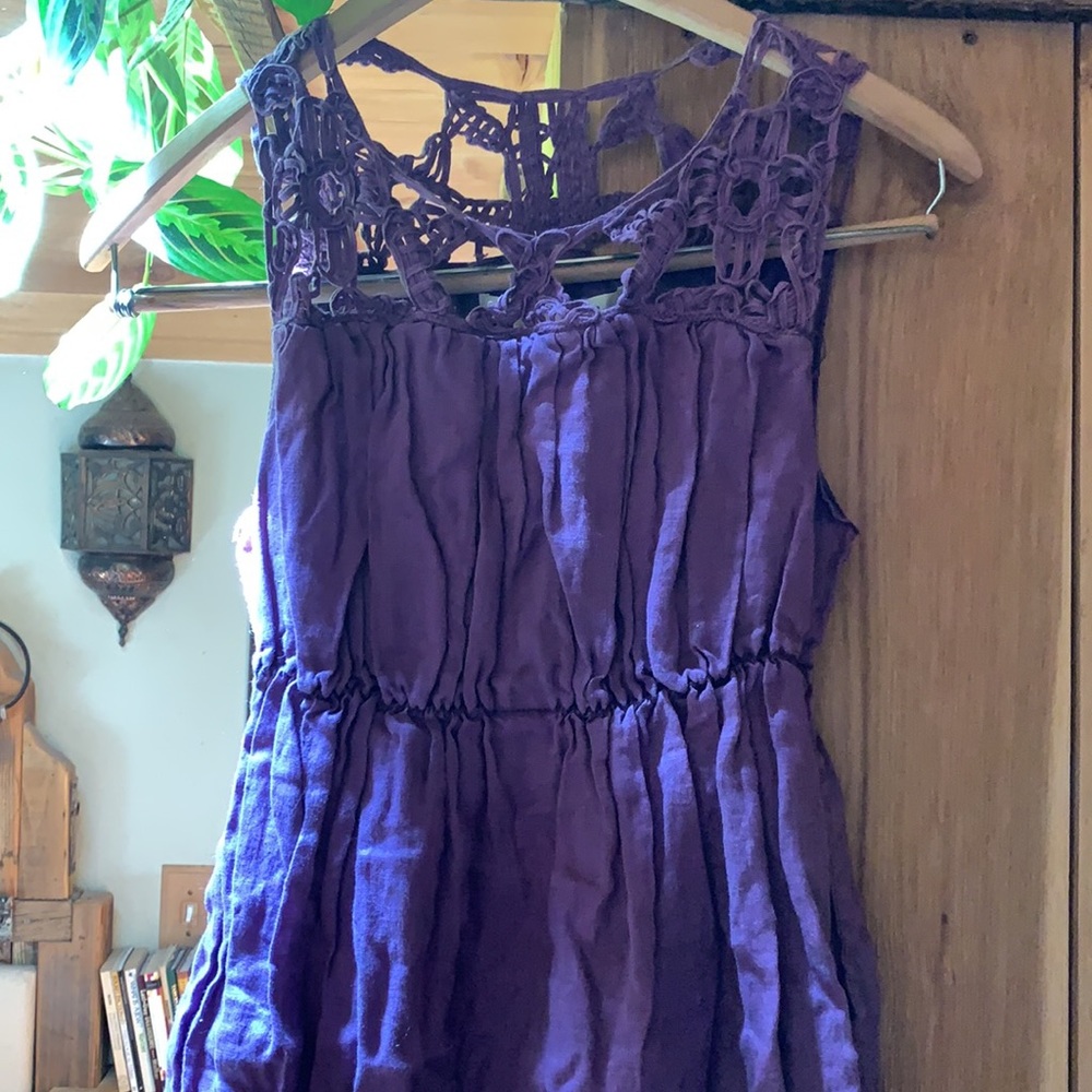 Max Studio 100% Linen Dress